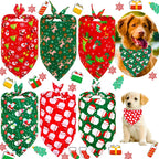 PetCare Dog Bandana – Cotton Multicolor Neckerchief, 1pc