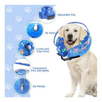 Dog Recovery Collar – Inflatable Anti-Licking Cone