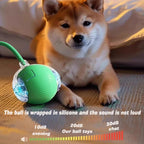 Automatic Rolling Dog Ball – Rechargeable Smart Interactive Toy