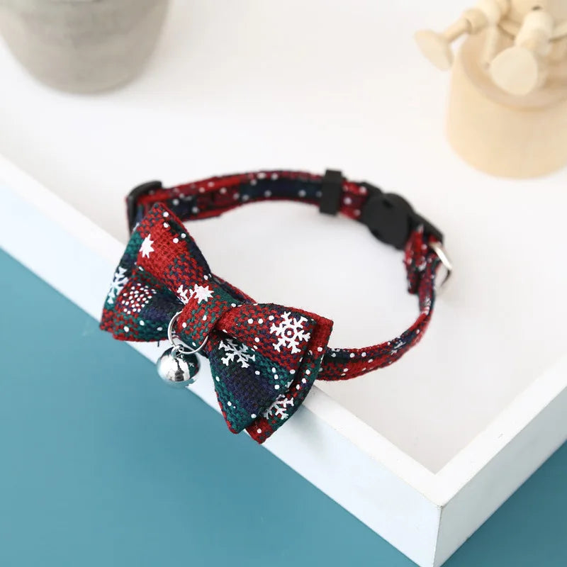 MOONBIFFY Leopard Dog Collar – Adjustable Breakaway with Bell