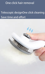 Dog Hair Brush & Pet Hair Remover – Slicker Comb for Dogs and Puppies