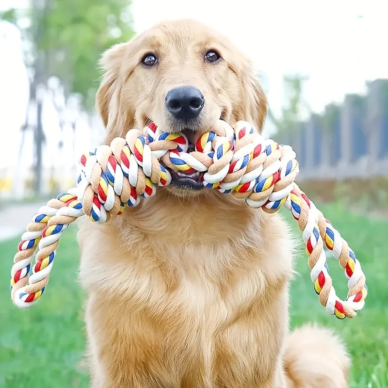 45cm Rope Toy for Dogs – Teeth Cleaning & Puppy Training