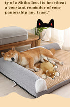 Soft Coral Fleece Dog Blanket 60x40cm – Cozy Washable Winter Throw