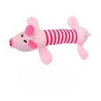 Plush Squeaky Dog Toys for All Sizes — Elephant, Duck & Pig Chew Toys