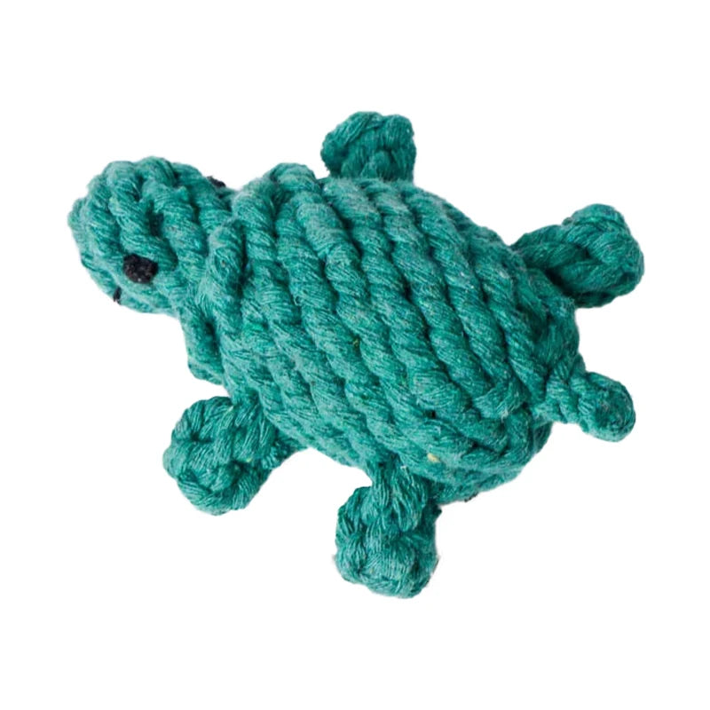 Cartoon Animal Rope Toy – Teeth Cleaning for Dogs