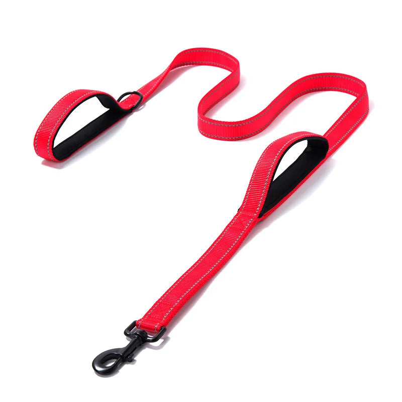 Dog Leash – Dual Handle Reflective Control