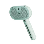 USB Rechargeable Dog Steam Massage Comb Soft Teeth Grooming Brush