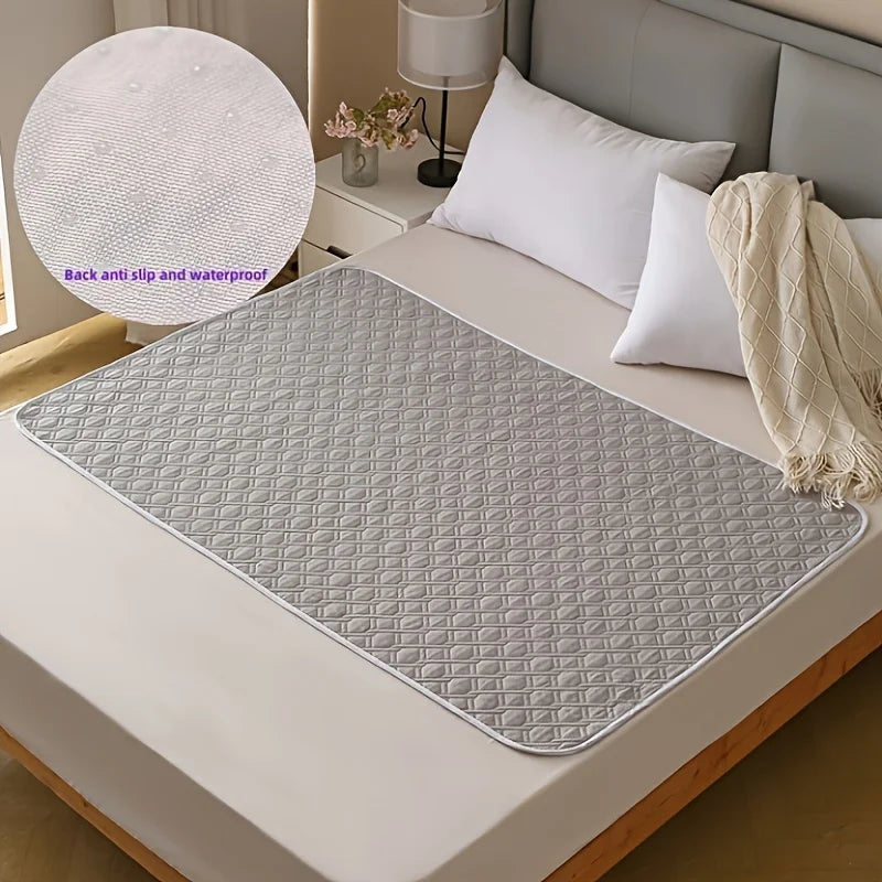 Leak-Proof Washable Incontinence Pad – Non-Slip Bed Mat for Seniors, Pets, Menstruation & Home Use
