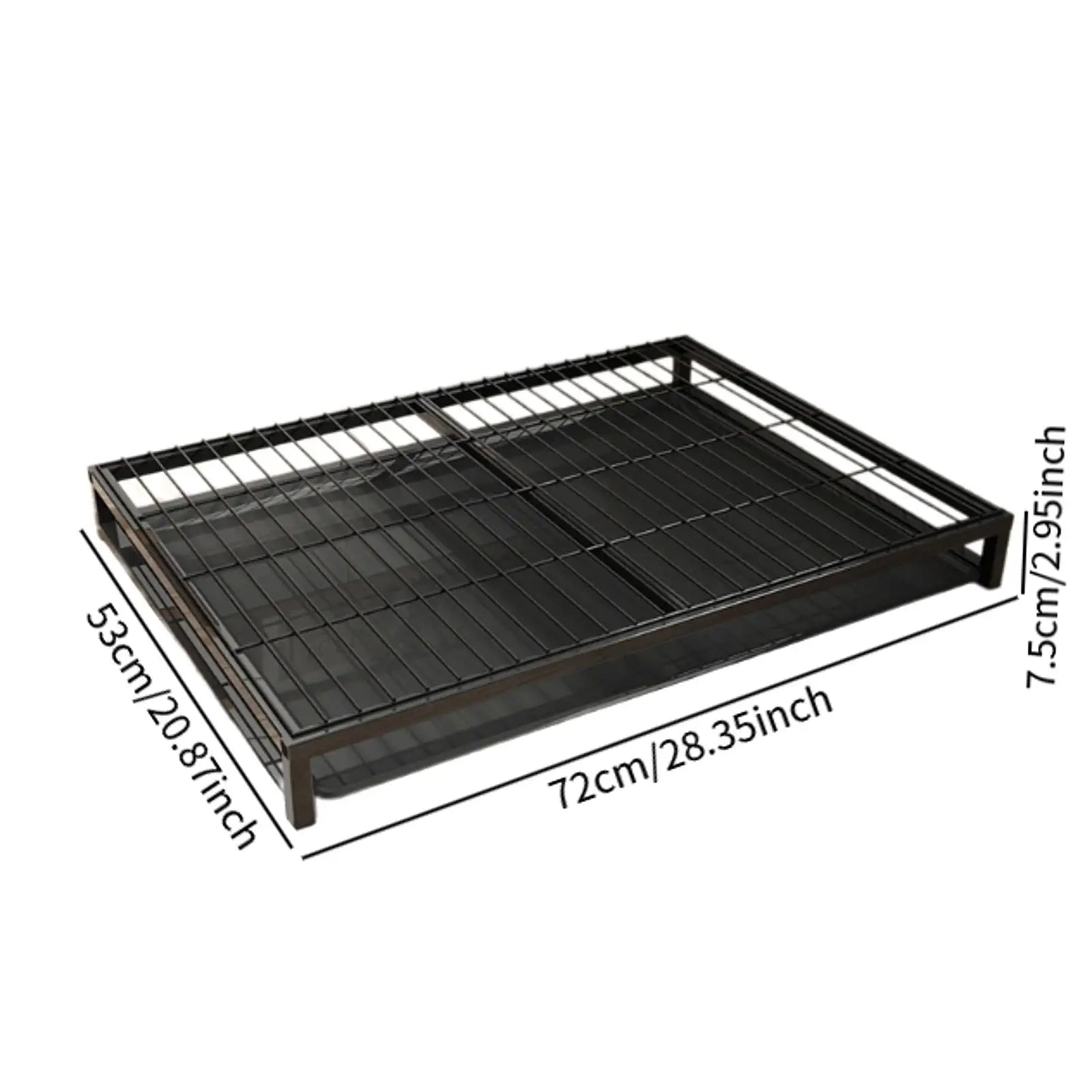 Metal Dog Potty Tray – Washable Indoor Toilet