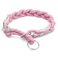 Reflective Braided Dog Collar – Strong Twisted Training Collar