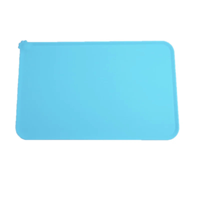Silicone Pet Meal Mat – Waterproof, Anti-Slip Feeding Bowl Mat for Dogs & Puppies