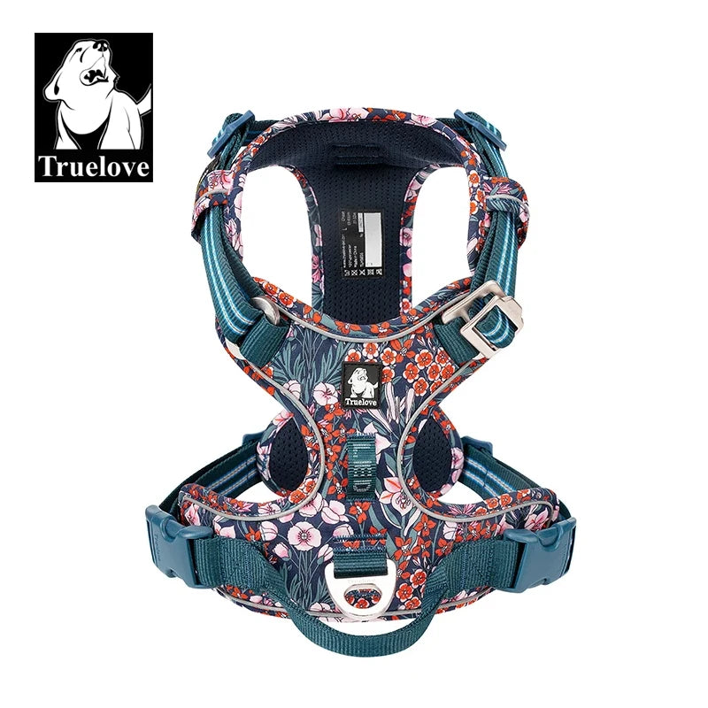 Truelove Reflective Nylon Dog Harness – Padded Quick Release