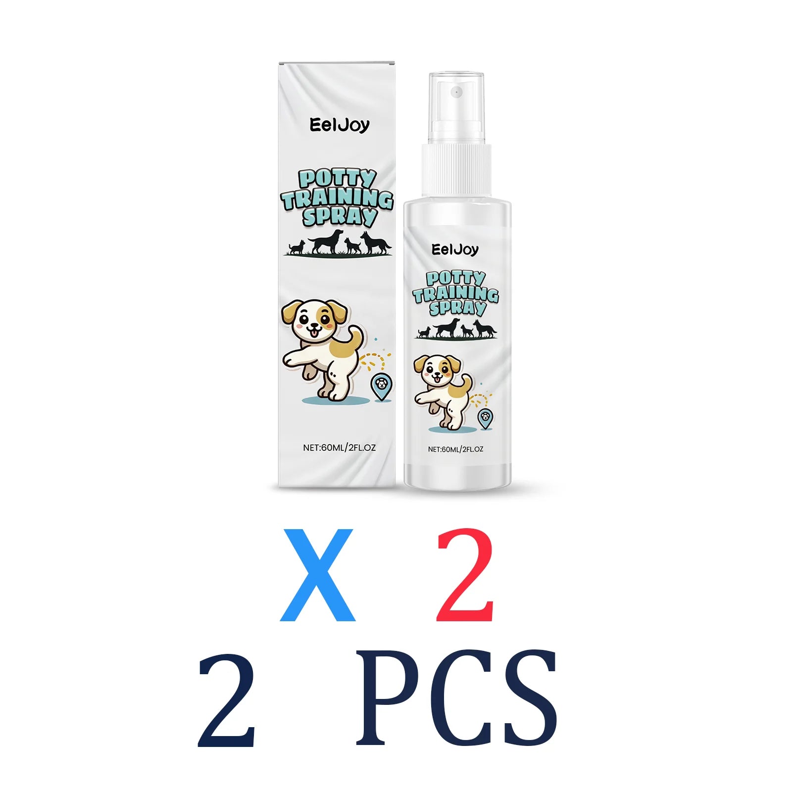Dog Potty Training Spray & Attractant – Natural Puppy Housebreaking Aid