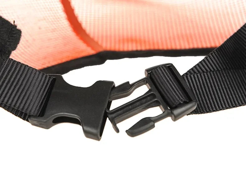 Adjustable Dog Muzzle Nylon – Breathable Anti Bark Bite