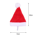 Dog Santa Hat – Small to Medium | Christmas Party Accessory | Red