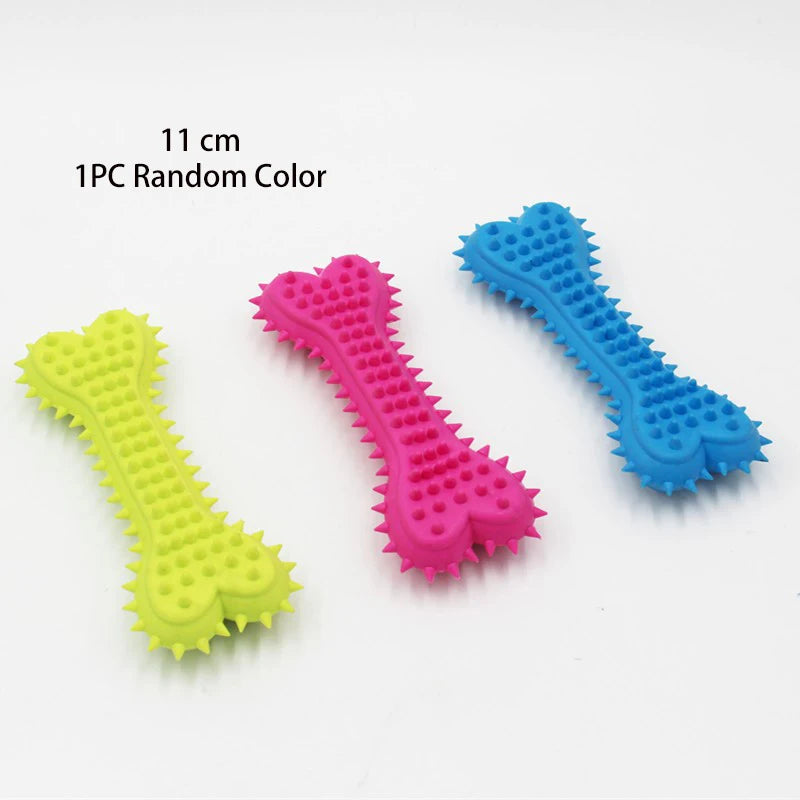 Indestructible Dog Toy for Small Dogs – Dental Chew, Non-Toxic Rubber