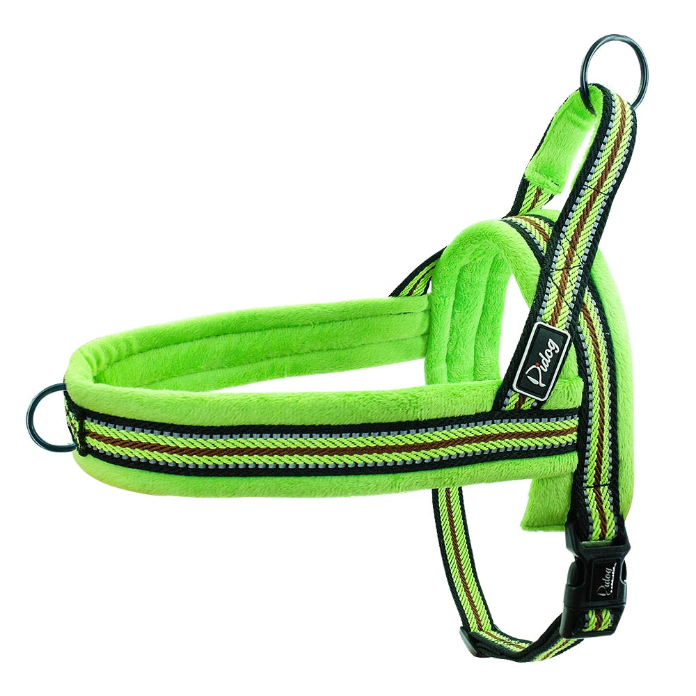 Reflective Dog Harness Vest – Warm Padded Night Safe Design