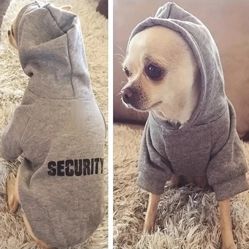 Cotton Dog Hoodie for Small Dogs – Warm Autumn Winter Jacket