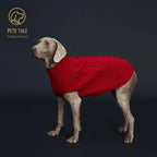 Cozy Knitted Dog Sweater – Soft Acrylic Winter Pet Pullover