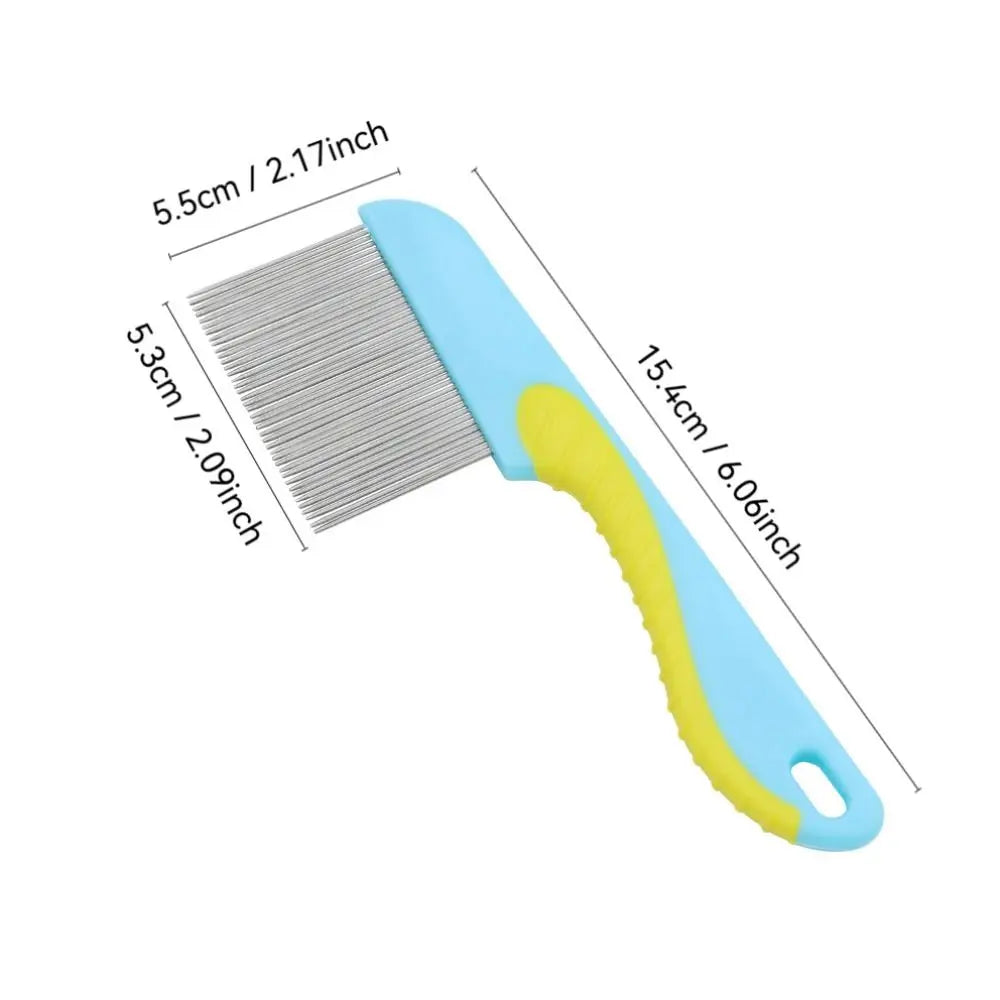 Self-Cleaning Dog Grooming Brush – Gentle Deshedding & Massage Comb