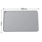 Silicone Pet Meal Mat – Waterproof, Anti-Slip Feeding Bowl Mat for Dogs & Puppies
