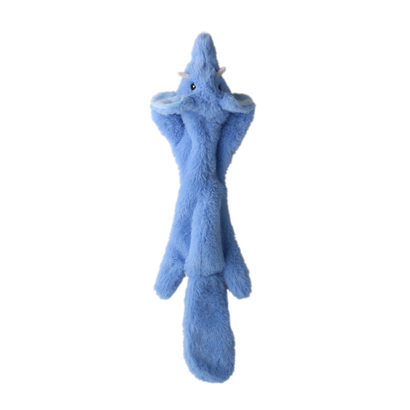 Crocodile Plush Dog Toy – Squeaky Interactive for Outdoor Play