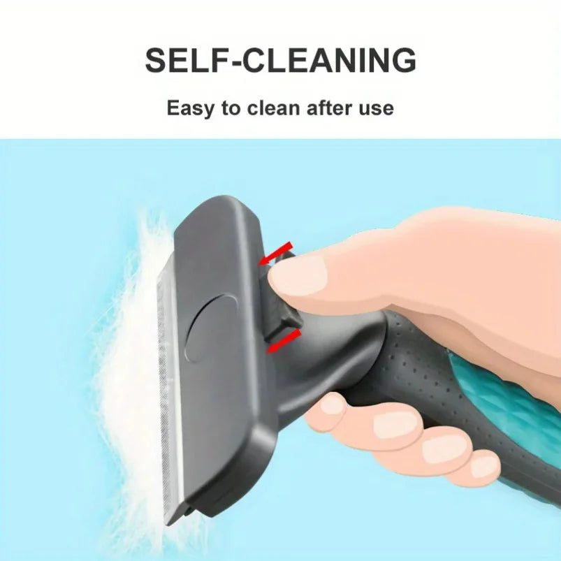 Dog Grooming Comb – Deshedding Knot Remover