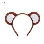 Plush Animal Ears Headband – Cosplay & Party Accessory