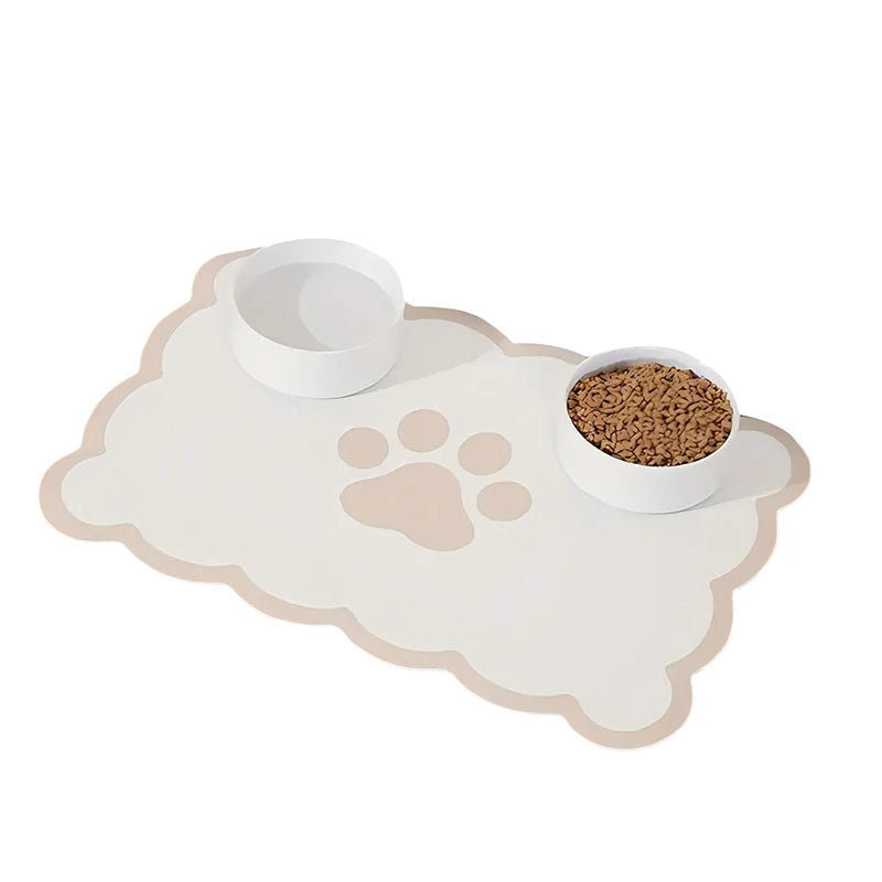 Pet Feeding Mat – Absorbent Anti-Slip Diatomaceous Earth Mat for Dog Water & Food Bowls