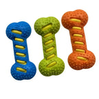 Squeaky Bone Dog Toy – Durable Chew Toy for Large Breeds | TPR Rubber
