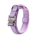 Tactical Dog Collar with Quick Release – Padded Nylon Training Collar