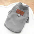 Winter Dog Hoodie – Warm Solid Color Sweatshirt for Small Dogs
