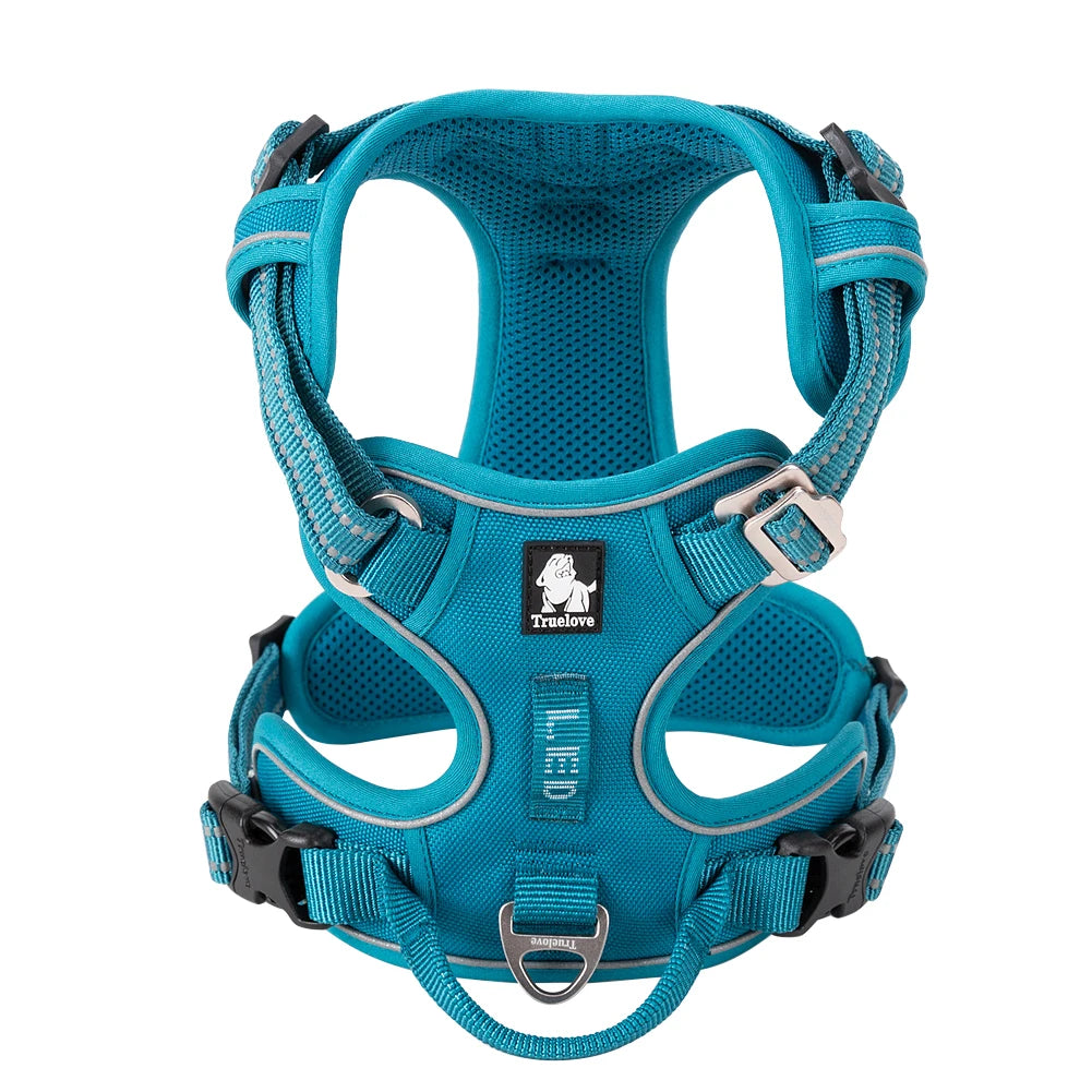 Truelove Reflective Nylon Dog Harness – Padded Quick Release