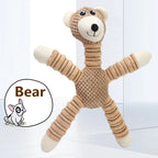 Animal Squeaky Plush Dog Toy – Training for Large Dogs