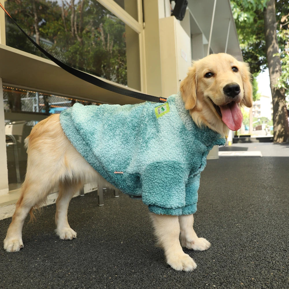 Lambswool Dog Winter Coat – Windproof Large Breed Jacket 3XL-7XL