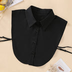 Detachable Cotton Fake Collar for Women – One Size