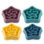 Modern Aesthetic Slow Feeder Dog Bowl – Anti-Choking Maze Dish