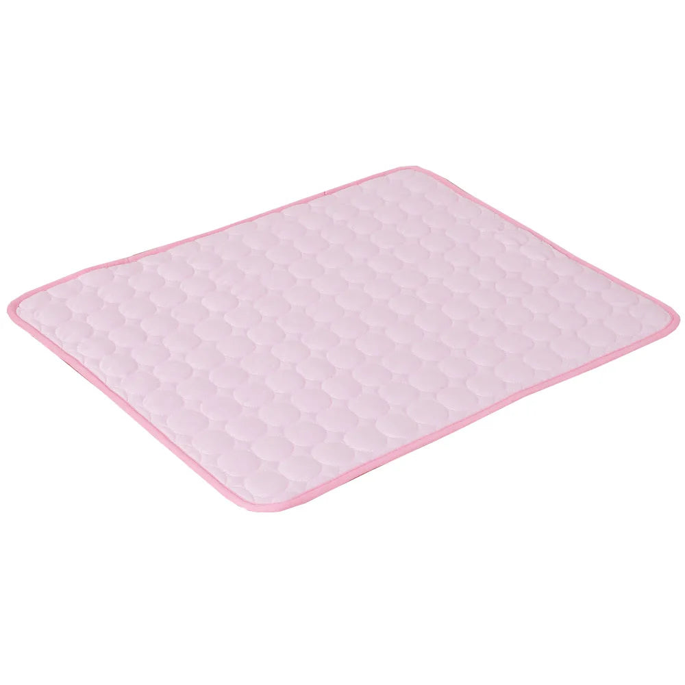 Pet Cooling Mat for Dogs – Ice Silk Moisture-Proof Summer Sleep Pad