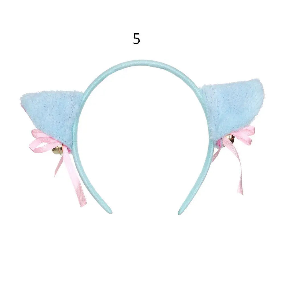 Plush Animal Ears Headband – Cosplay & Party Accessory