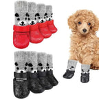 Waterproof Dog Boots – Non Slip Rubber Winter Paw Protectors