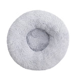 Pet Dog Bed Donut Cuddler – Ultra Soft Washable Round Dog Kennel, Winter Warm Sofa