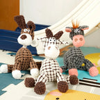 Donkey Shape Plush Dog Toy – Interactive & Bite Resistant