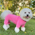 Winter Dog Pajamas – Warm Fleece Jumpsuit for Small & Medium Dogs