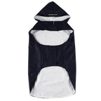 Waterproof Dog Raincoat Hoodie – Reflective Stripe Rain Jacket