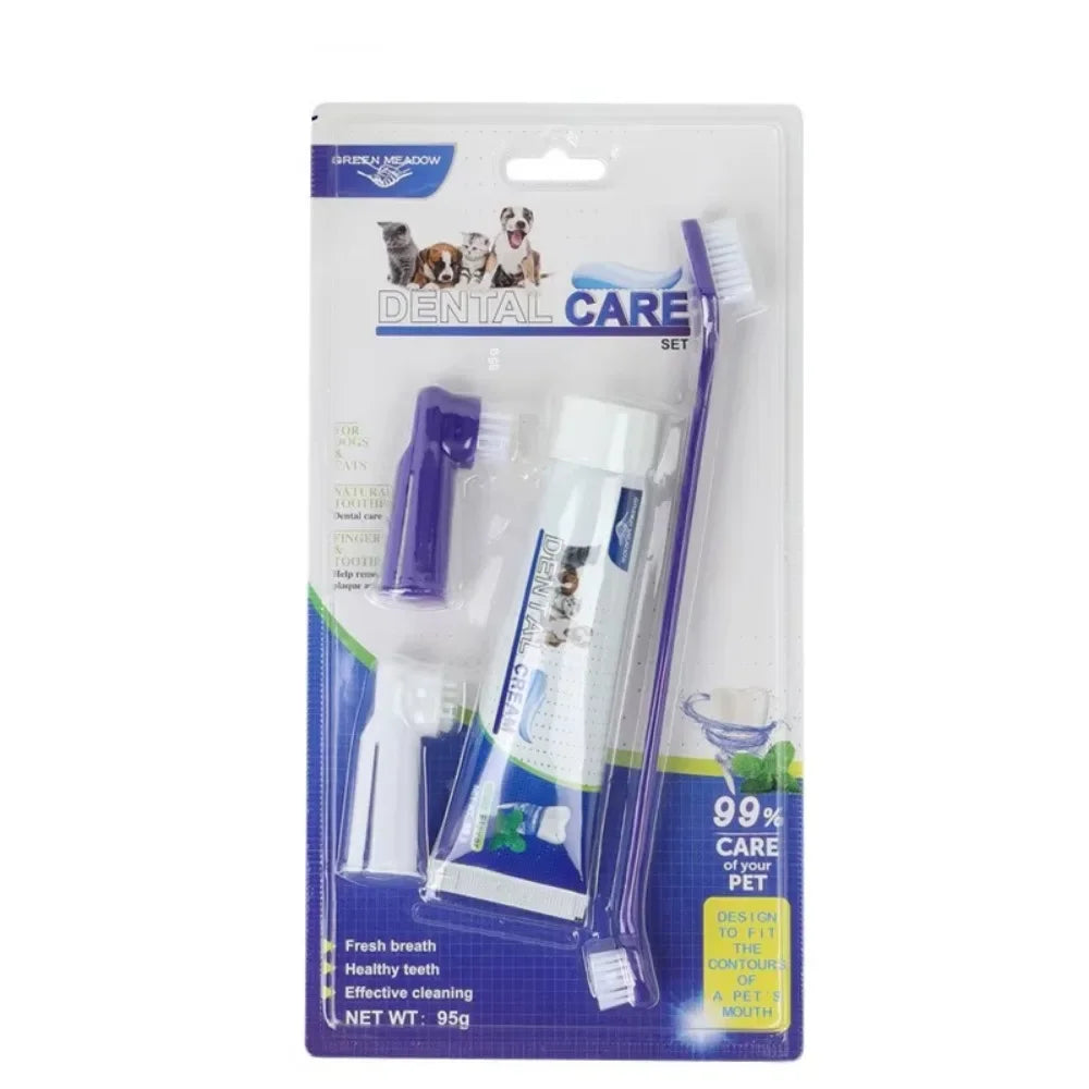 Dog Dental Kit – Toothbrush & Toothpaste Set