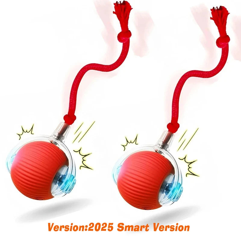 Automatic Rolling Dog Ball – Rechargeable Smart Interactive Toy