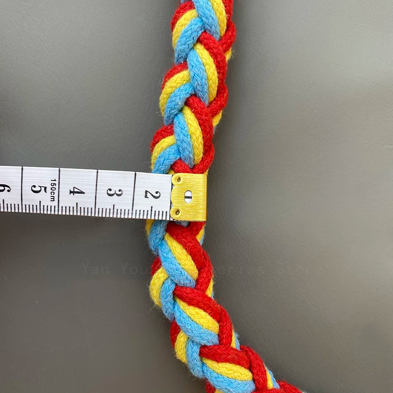 Dog Leash – Handwoven Anti-Slip Rainbow