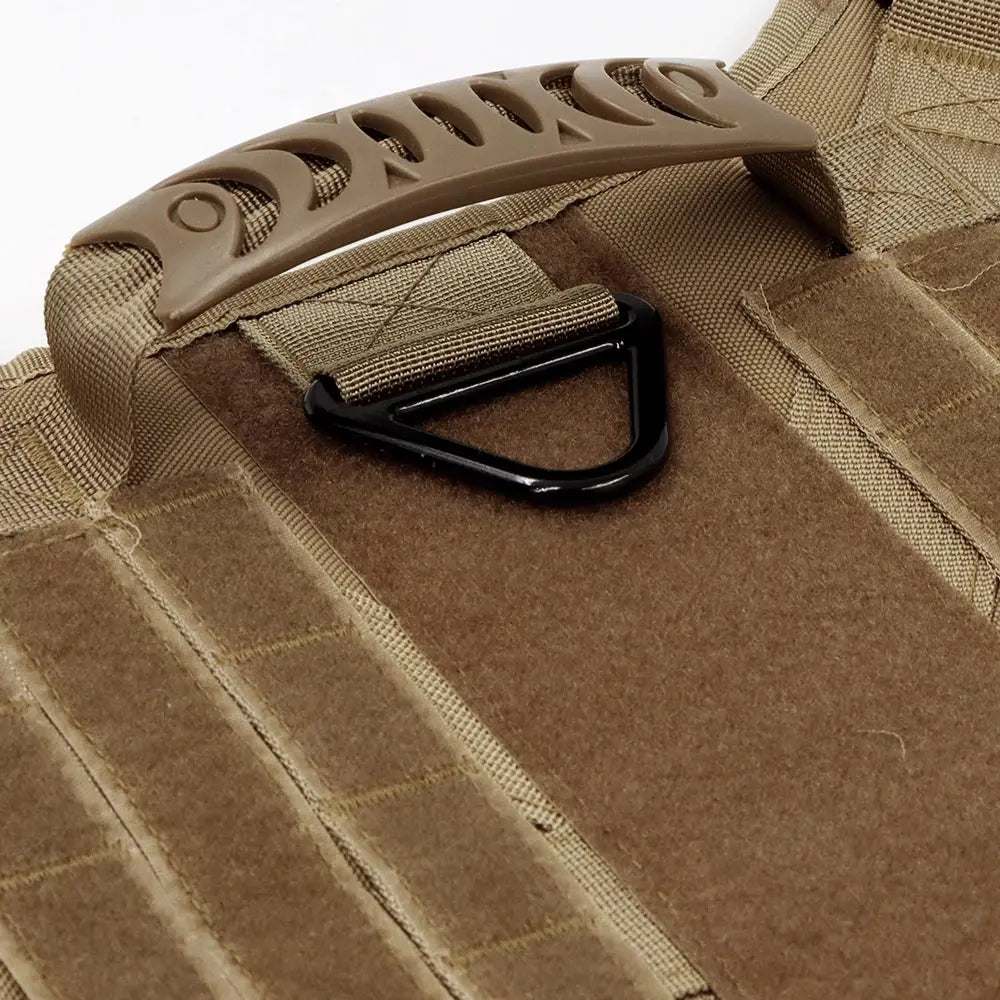 Large Tactical Dog Harness Vest – Padded Nylon Training Harness