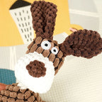 Donkey Shape Plush Dog Toy – Interactive & Bite Resistant