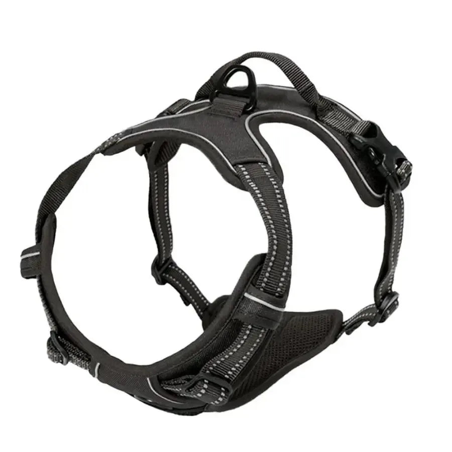 BeiYu Pet Dog Harness Vest Set – Leather Collar & Leash Kit for Small Dogs